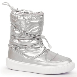 Cizme de zapada izolate metalic Big Star W INT1783C argint