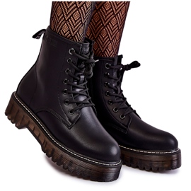Cizme de dama cu fermoar Big Star KK274537 Negru Cizme de dama cu fermoar Big Star KK274537 Negru