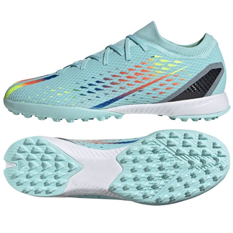Ghete de fotbal Adidas X Speedportal.3 Tf M GW8485 albastru albastru Ghete de fotbal Adidas X Speedportal.3 Tf M GW8485 albastru albastru