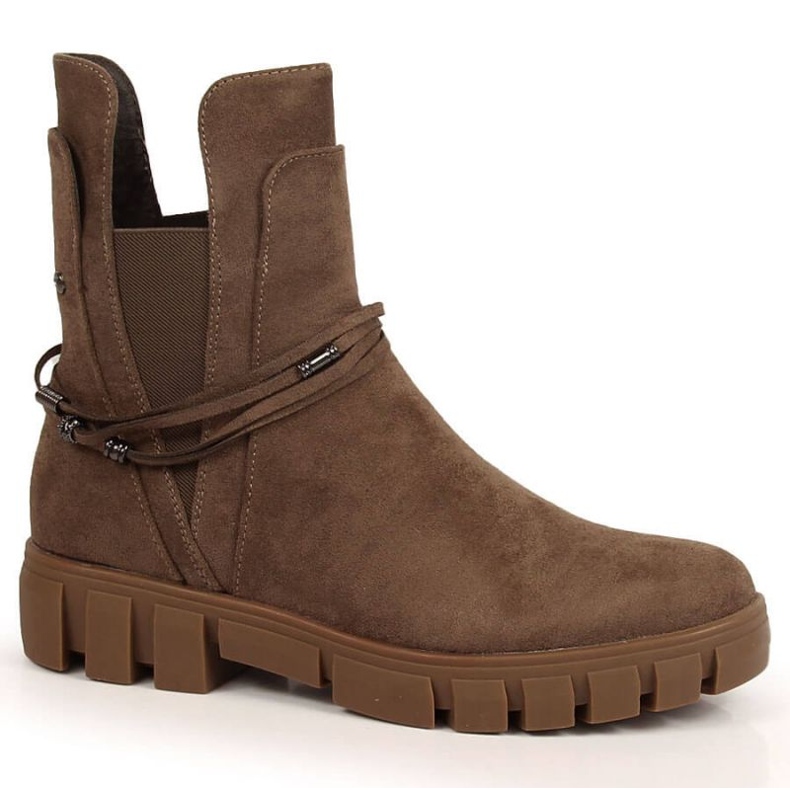 Cizme izolate slip-on Vinceza W JAN157B maro Cizme izolate slip-on Vinceza W JAN157B maro