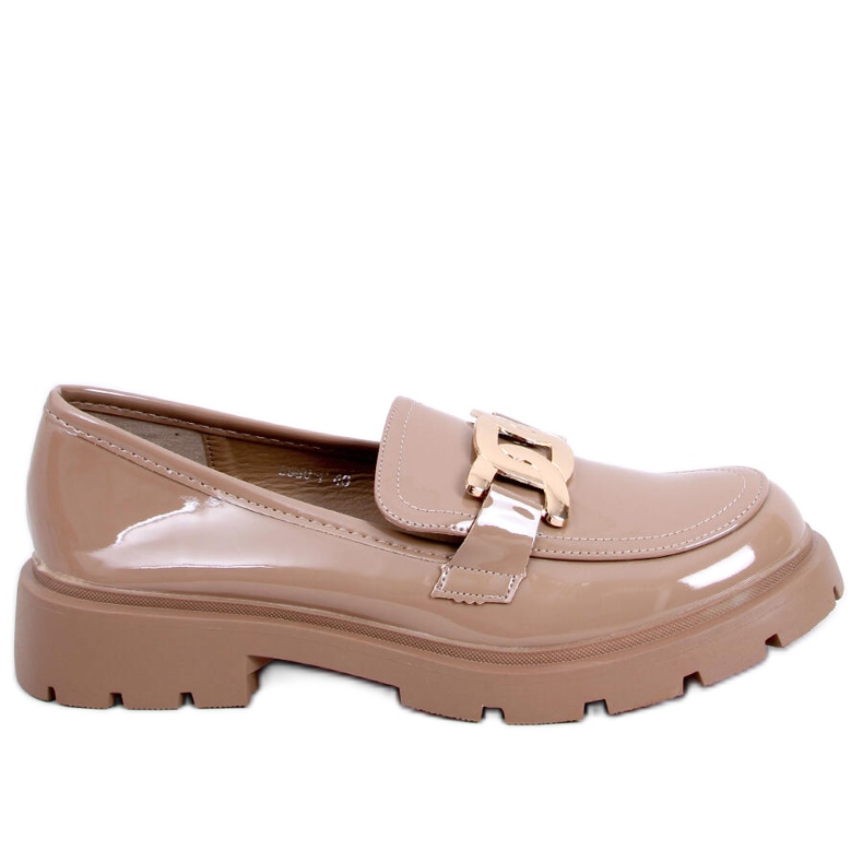 PA1 Mocasini de dama Sophie Khaki bej maro