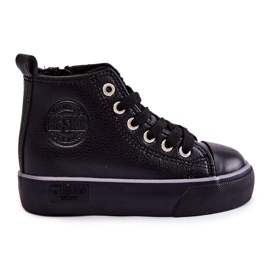 Pantofi înalți pentru copii Big Star KK374228 Negri negru