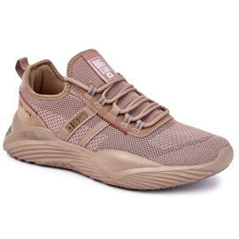 Pantofi sport pentru bărbați Memory Foam Big Star Beige KK174258 bej