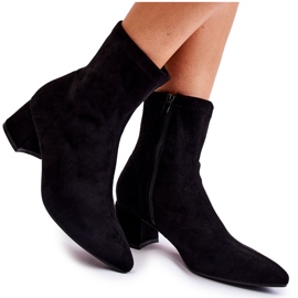 WD1 Cizme înalte de damă din piele intoarsa Black Gloriss 8098-1 negru WD1 Cizme înalte de damă din piele intoarsa Black Gloriss 8098-1 negru