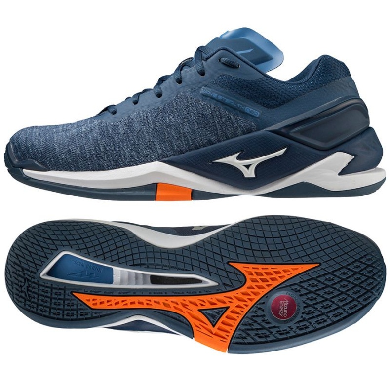 Pantofi Mizuno Wave Stealth Neo M X1GA200021 albastru albastru Pantofi Mizuno Wave Stealth Neo M X1GA200021 albastru albastru