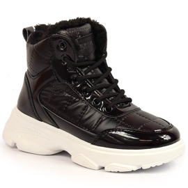 Pantofi sport dama, metalizati, izolati negru Vinceza Pantofi sport dama, metalizati, izolati negru Vinceza