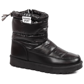 Cizme de zăpadă de damă, negre metalice, Potocki negru Cizme de zăpadă de damă, negre metalice, Potocki negru
