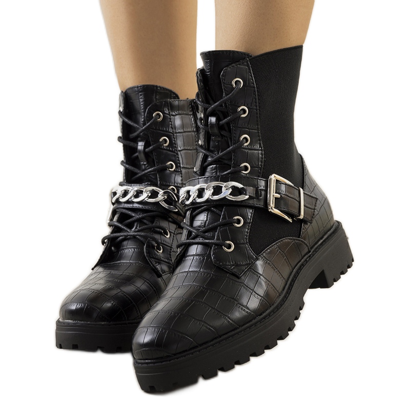 BM Black trappers de Magan negru BM Black trappers de Magan negru