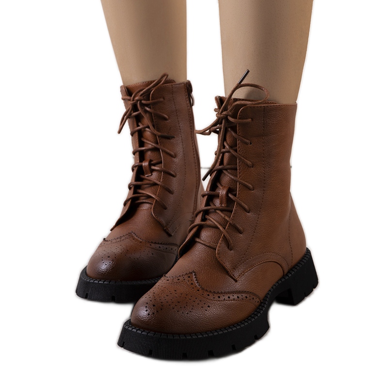 BM Pantofi Idalia de dama maro