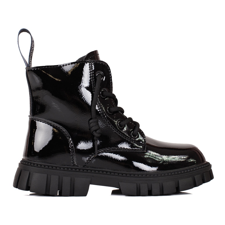 Cizme fete, izolate Shelovet negru