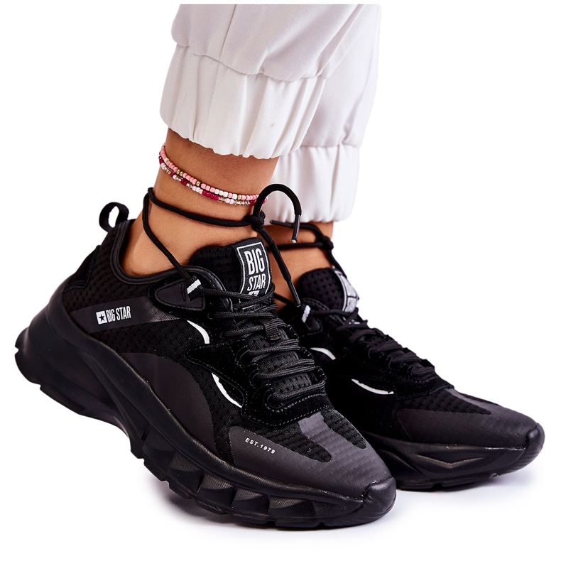 Pantofi sport dama Big Star KK274056 Negru