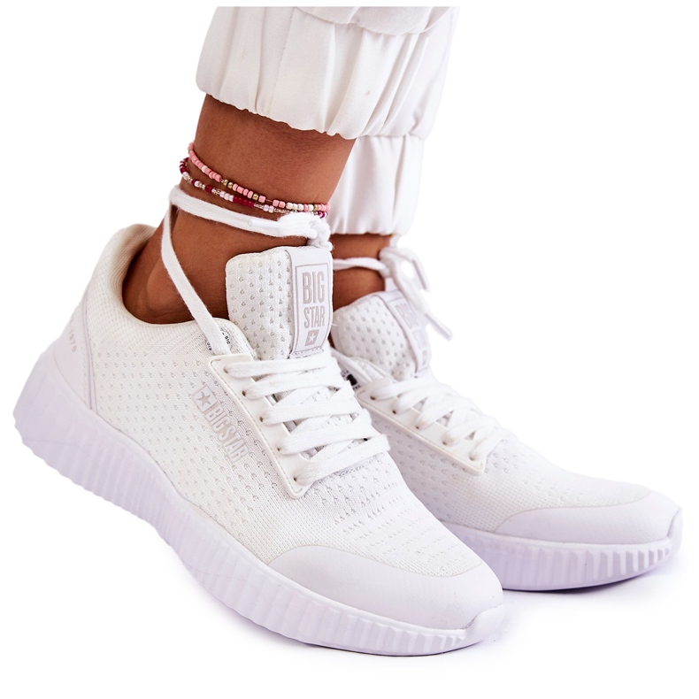 Pantofi de damă Big Star KK274062 Alb