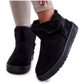 Cizme de zăpadă negre de damă Big Star KK274622 negru Cizme de zăpadă negre de damă Big Star KK274622 negru