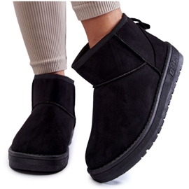 Cizme izolante de zăpadă damă Big Star KK274288 Negru