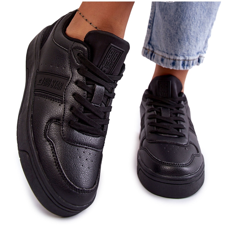 Sistem de spumă cu memorie Big Star Low Pantofi sport KK274258 Negru