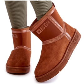 BIG STAR SHOES Cizme de zăpadă pentru damă Big Star KK274612 maro BIG STAR SHOES Cizme de zăpadă pentru damă Big Star KK274612 maro
