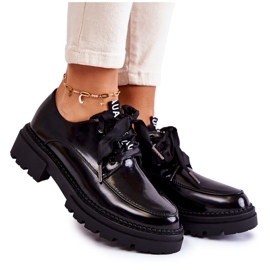 Pantofi lacuiti pentru dama La.Fi 210004B-NL Negru Pantofi lacuiti pentru dama La.Fi 210004B-NL Negru