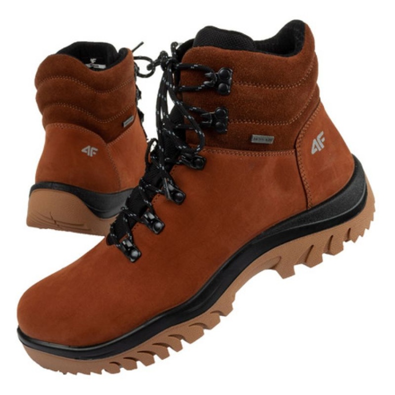 Pantofi de trekking 4F OBMH255 81S maro