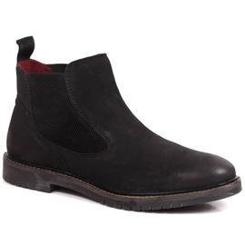 Ghete chelsea Slip-On Bugatti M INT1795 negru Ghete chelsea Slip-On Bugatti M INT1795 negru
