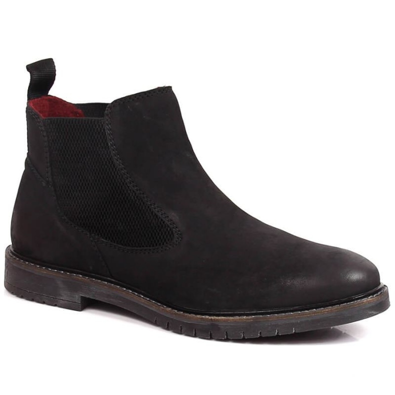 Ghete chelsea Slip-On Bugatti M INT1795 negru Ghete chelsea Slip-On Bugatti M INT1795 negru