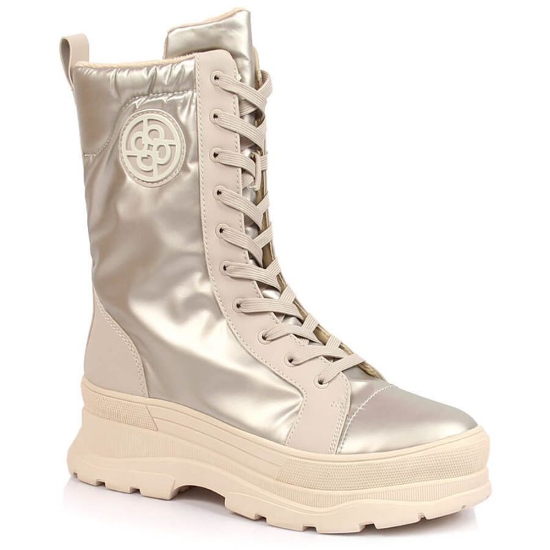 Cizme metalice pentru zapada Bugatti W INT1800 bej Cizme metalice pentru zapada Bugatti W INT1800 bej