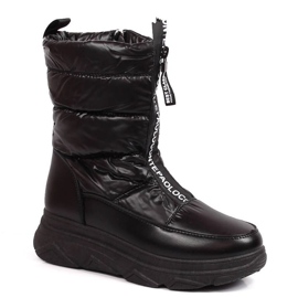Cizme de zapada cu fermoar Potocki W WOL120A negru