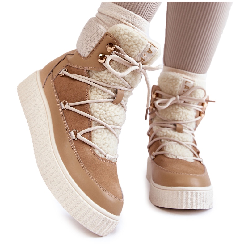 PL4 Cizme de zapada dama La.Fi 280072TA-QN Bej PL4 Cizme de zapada dama La.Fi 280072TA-QN Bej