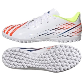 Ghete de fotbal Adidas Predator Edge.4 Tf M GV8526 alb alb
