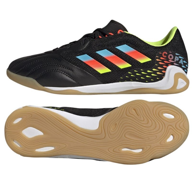 Adidas Copa Sense.3 In Sala FY6192 pantofi de fotbal negru negru
