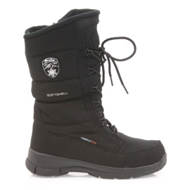 American Club Cizme softshell pentru copii americani cu membrană SN12/22 neagră negru American Club Cizme softshell pentru copii americani cu membrană SN12/22 neagră negru