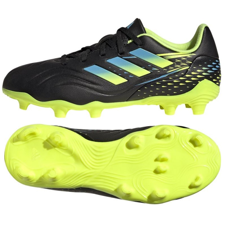 Ghete de fotbal Adidas Copa Sense.3 Fg Jr GZ1384 negru negru