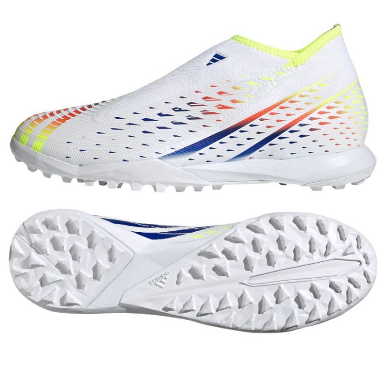 Ghete de fotbal Adidas Predator Edge.3 Ll Tf M GV8532 alb alb Ghete de fotbal Adidas Predator Edge.3 Ll Tf M GV8532 alb alb