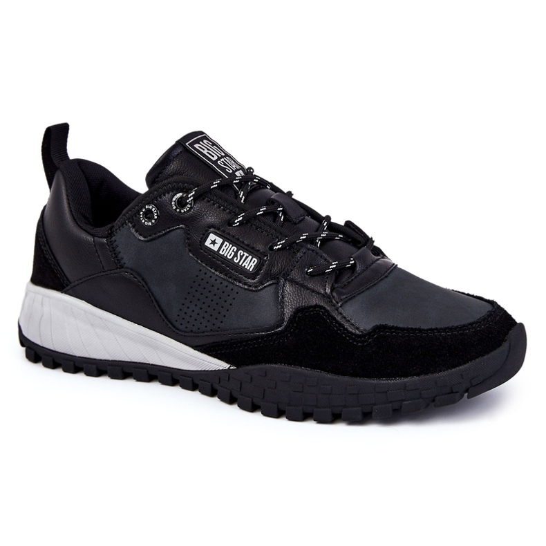 Pantofi sport clasici pentru bărbați cu spumă cu memorie Big Star KK174270 Negru