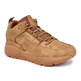 Pantofi sport pentru bărbați Big Star KK174248 Camel bej Pantofi sport pentru bărbați Big Star KK174248 Camel bej