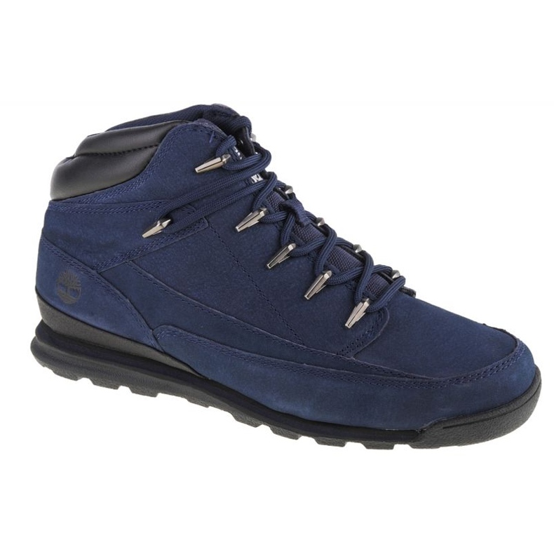 Pantofi Timberland Euro Rock Mid Hiker 0A2AGH albastru