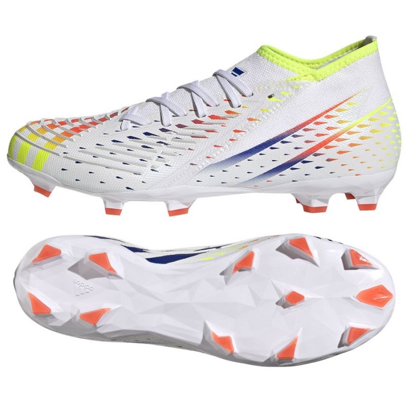 Pantofi de fotbal Adidas Predator Edge.2 Fg GW2271 alb alb Pantofi de fotbal Adidas Predator Edge.2 Fg GW2271 alb alb