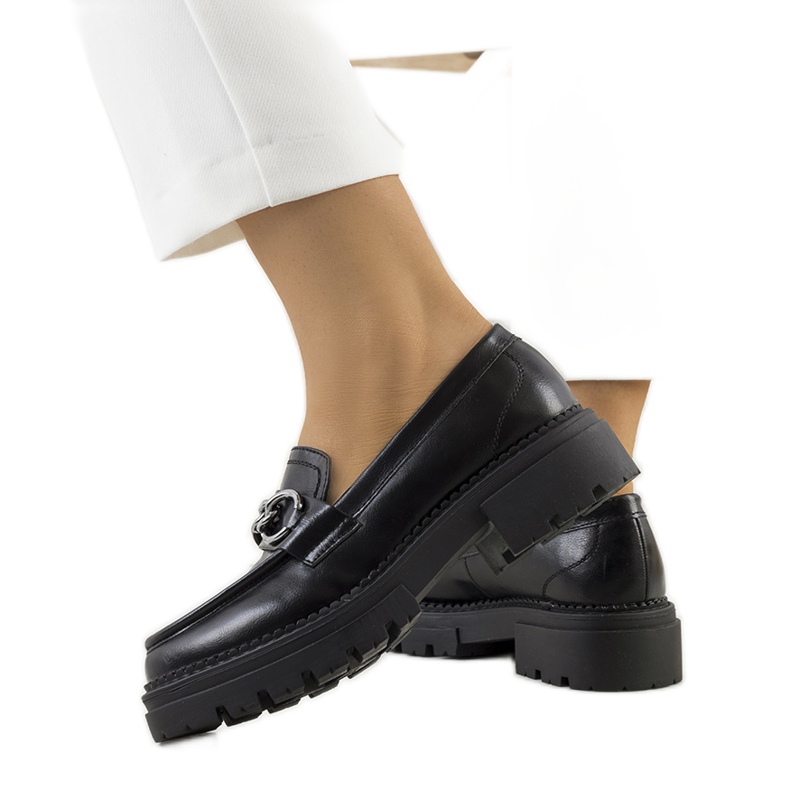 PA1 Pantofi negri cu șireturi de la Joanne negru