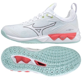 Pantofi de volei Mizuno Wave Luminous 2 V1GC212010, albi Pantofi de volei Mizuno Wave Luminous 2 V1GC212010, albi