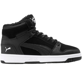 Puma Rebound Layup Fur Sd Jr 37049701 negru Puma Rebound Layup Fur Sd Jr 37049701 negru