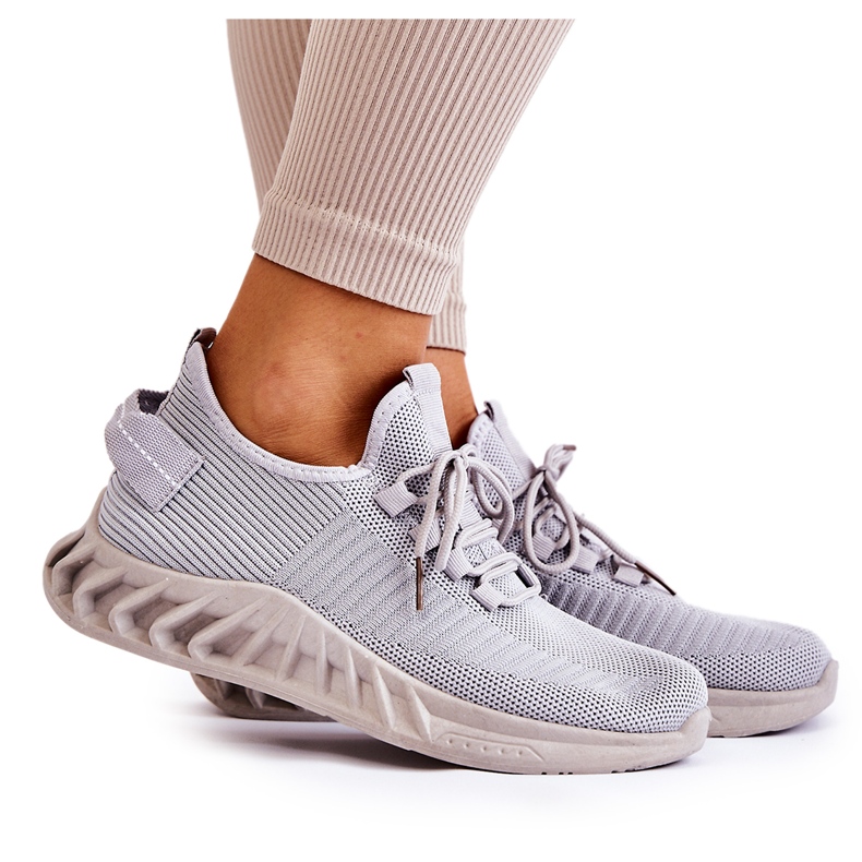 FM1 Pantofi sport de damă, gri Lenney