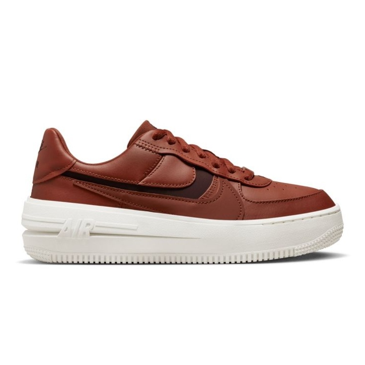 Pantofi Nike Air Force 1 PLT.AF.ORM DJ9946-603 maro
