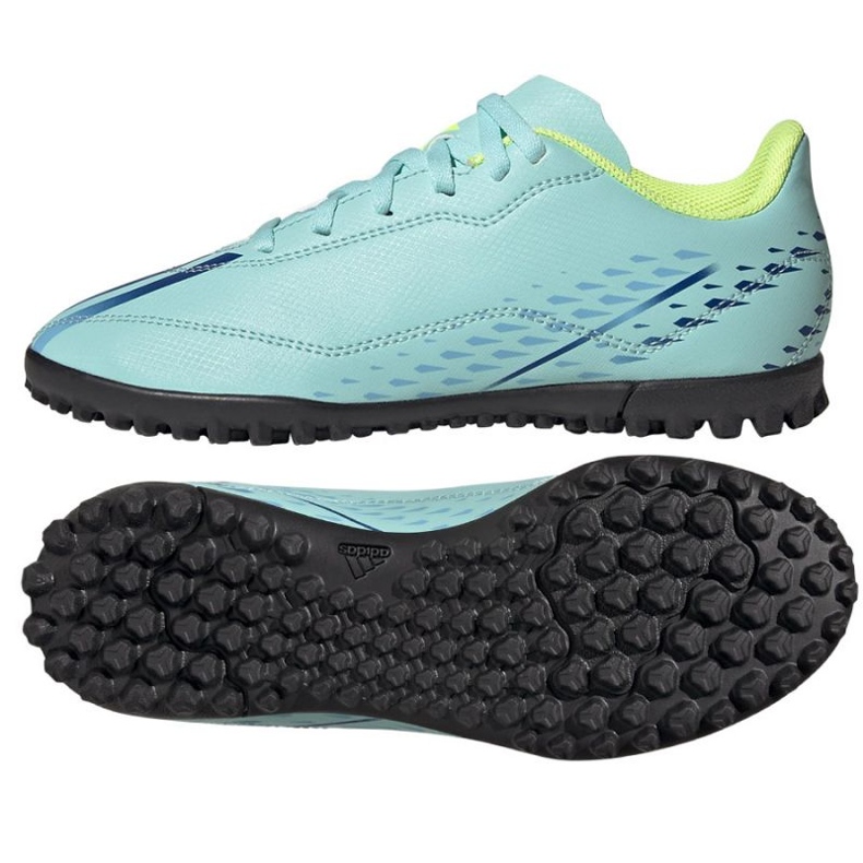 Ghete de fotbal Adidas X Speedportal.4 Tf Jr GW8510 albastru albastru