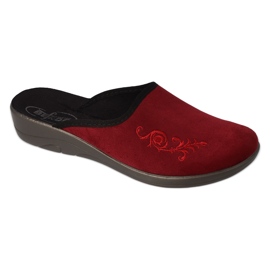 Pantofi dama Befado pu 552D018 roșu multicolor Pantofi dama Befado pu 552D018 roșu multicolor