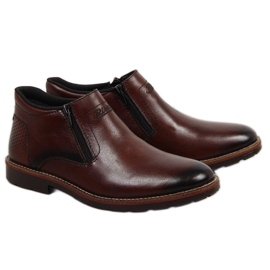 Cizme izolate piele Rieker M RKR412 maro Cizme izolate piele Rieker M RKR412 maro