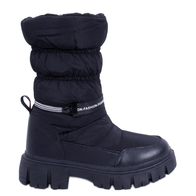 BM Cizme de zăpadă Lyte Black de damă negru