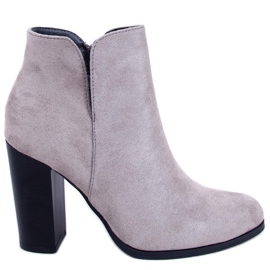 BM Tocuri înalte Florence Grey gri BM Tocuri înalte Florence Grey gri