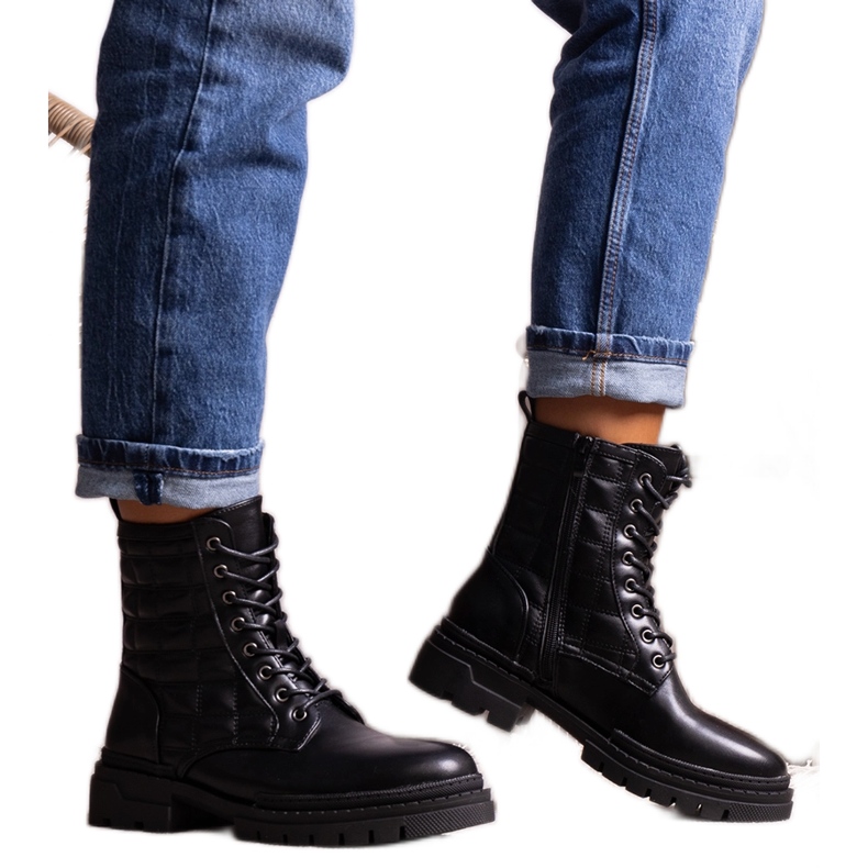 Cizme Tellin negre negru