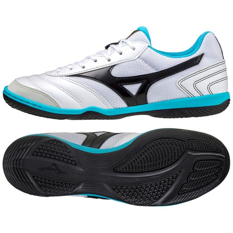 Mizuno Mrl Sala Club In Q1GA220309 pantofi de fotbal alb alb