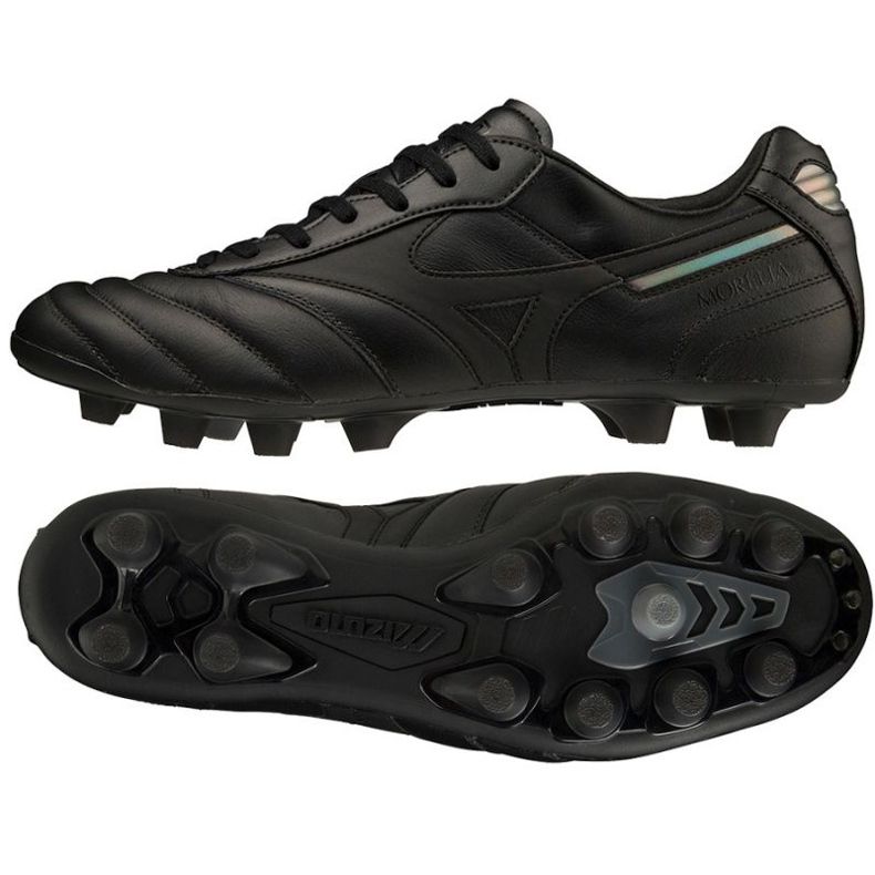 Ghete de fotbal Mizuno Morelia Ii Elite Md M P1GA221260 negru negru Ghete de fotbal Mizuno Morelia Ii Elite Md M P1GA221260 negru negru
