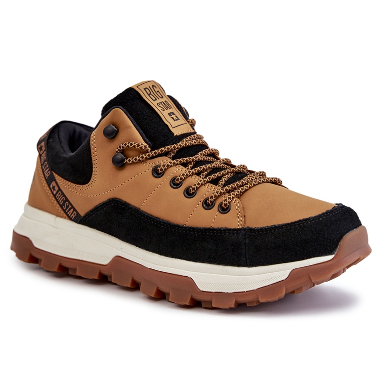 Pantofi sport pentru bărbați Trappers Big Star KK174242 Camel maro